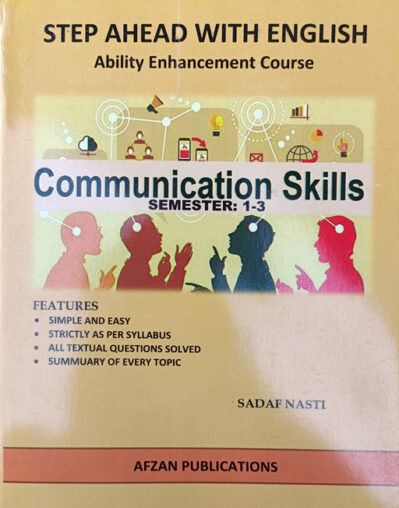 Step Ahead With English - Communication Skills Guide Semester 1-3